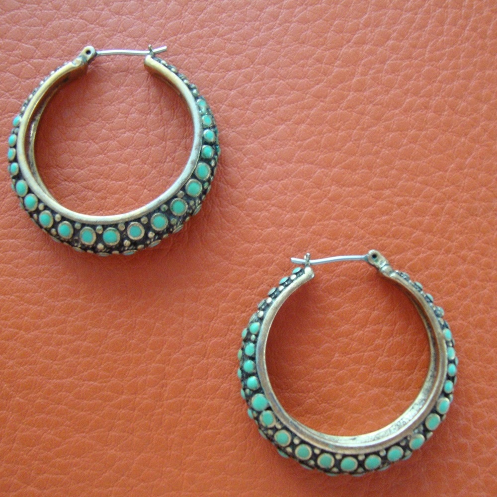 Lucky Brand Hoop Earrings